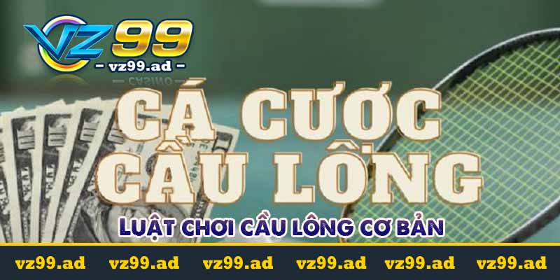 Cá cược cầu lông là gì? Tỷ lệ kèo cược dễ chơi dễ trúng 9 Luật chơi cầu lông cơ bản